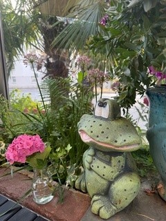 Gartendeko Frosch